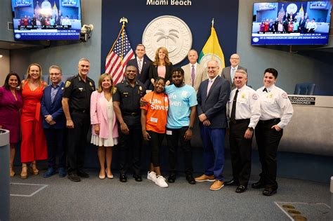 Miami Beach Police and the Gift of Life Marrow Registry host donor recruitment drive